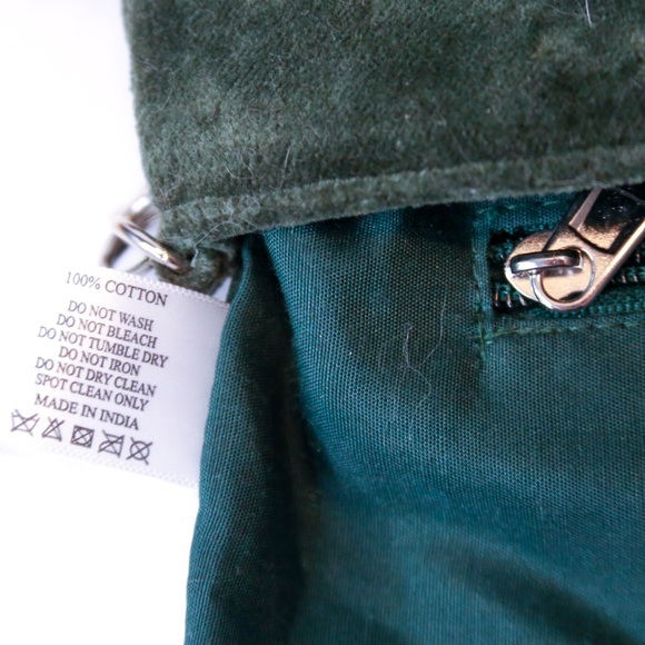 America & Beyond Green Leopard Faux Fur Crossbody Clutch Chain Strap NWT - Picture 13 of 16